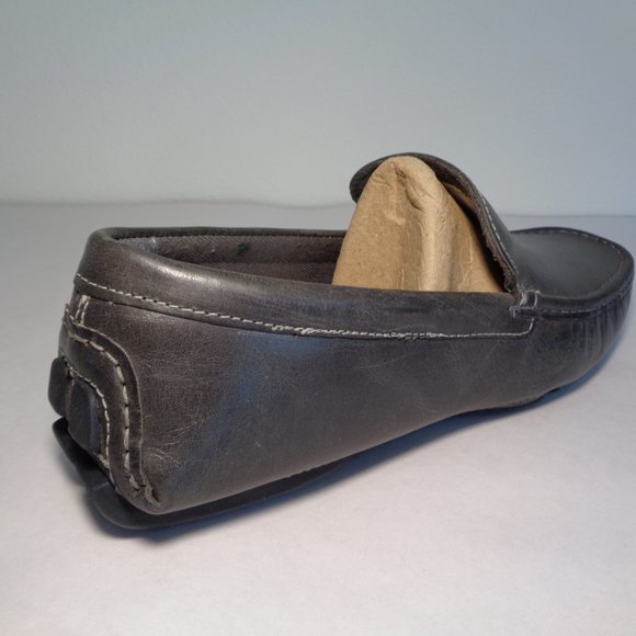 L.B. Evans Size 8 Wide ALTON Leather New Loafers main image 5